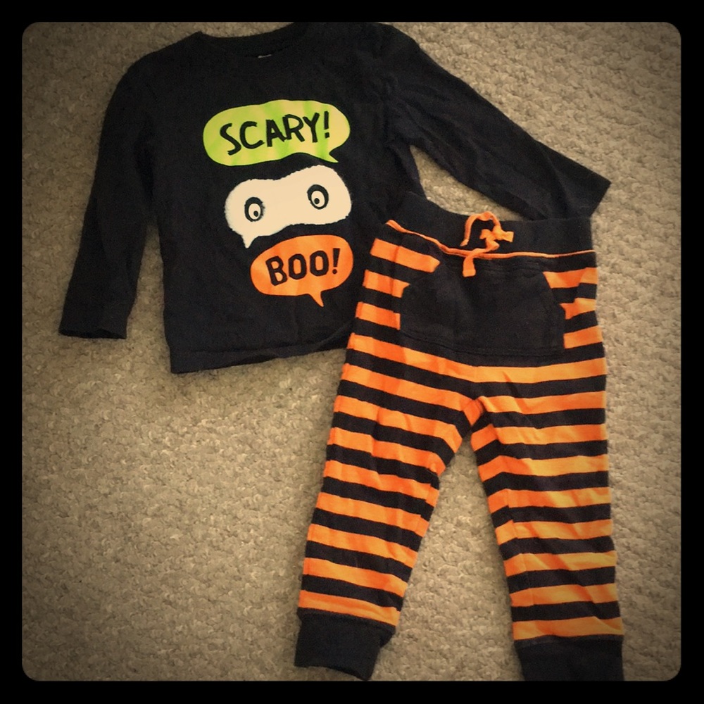 Koala Kids Halloween outfit shirt pants 12-18 mo!!